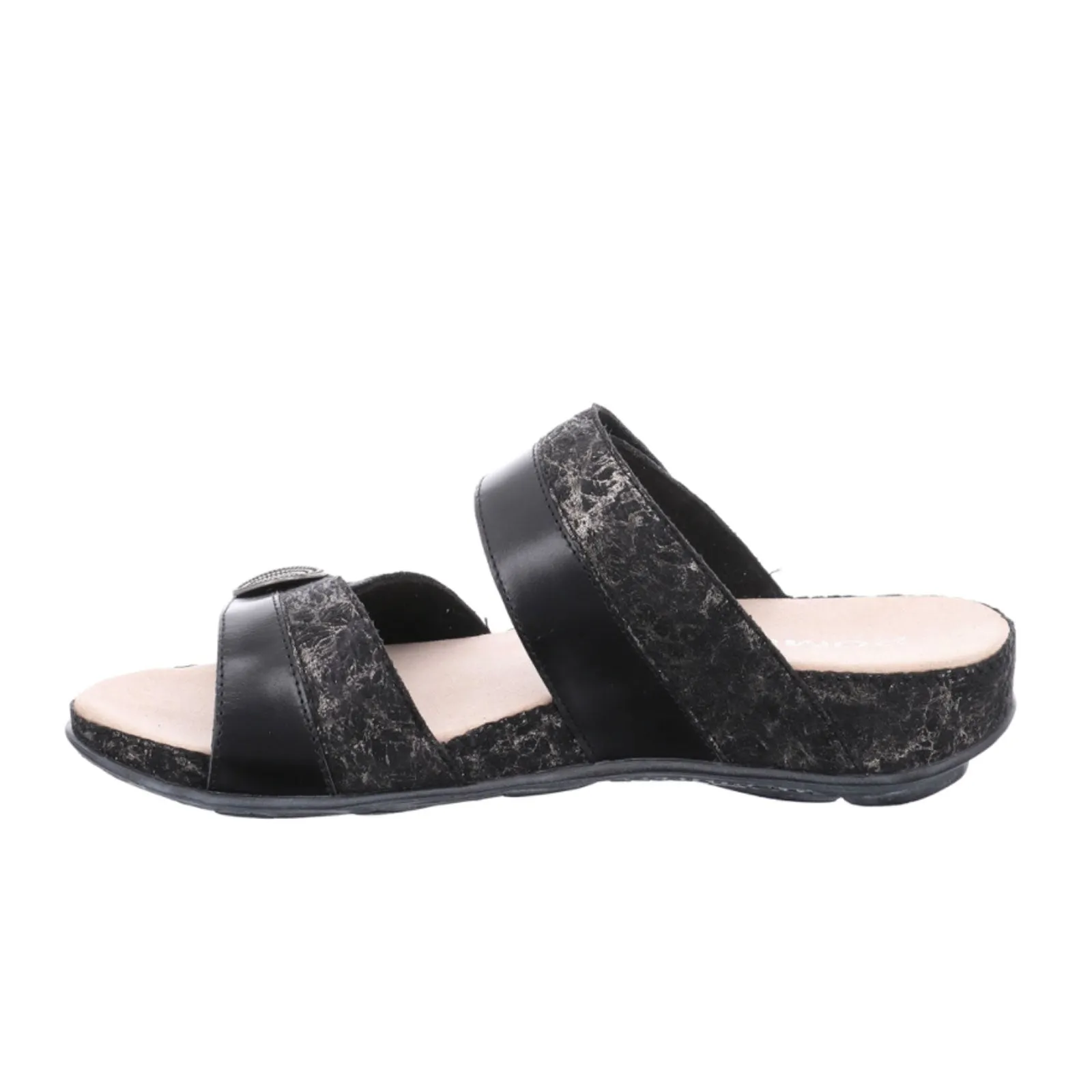 Romika Fidschi 22 Slide Sandal (Women) - Black