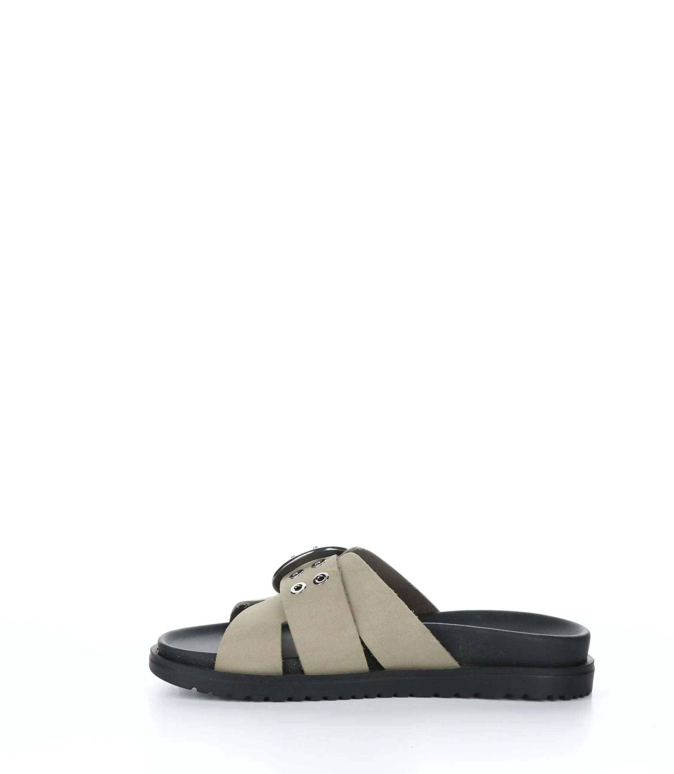 SALERNO FANGO TAUPE Slip-on Slides