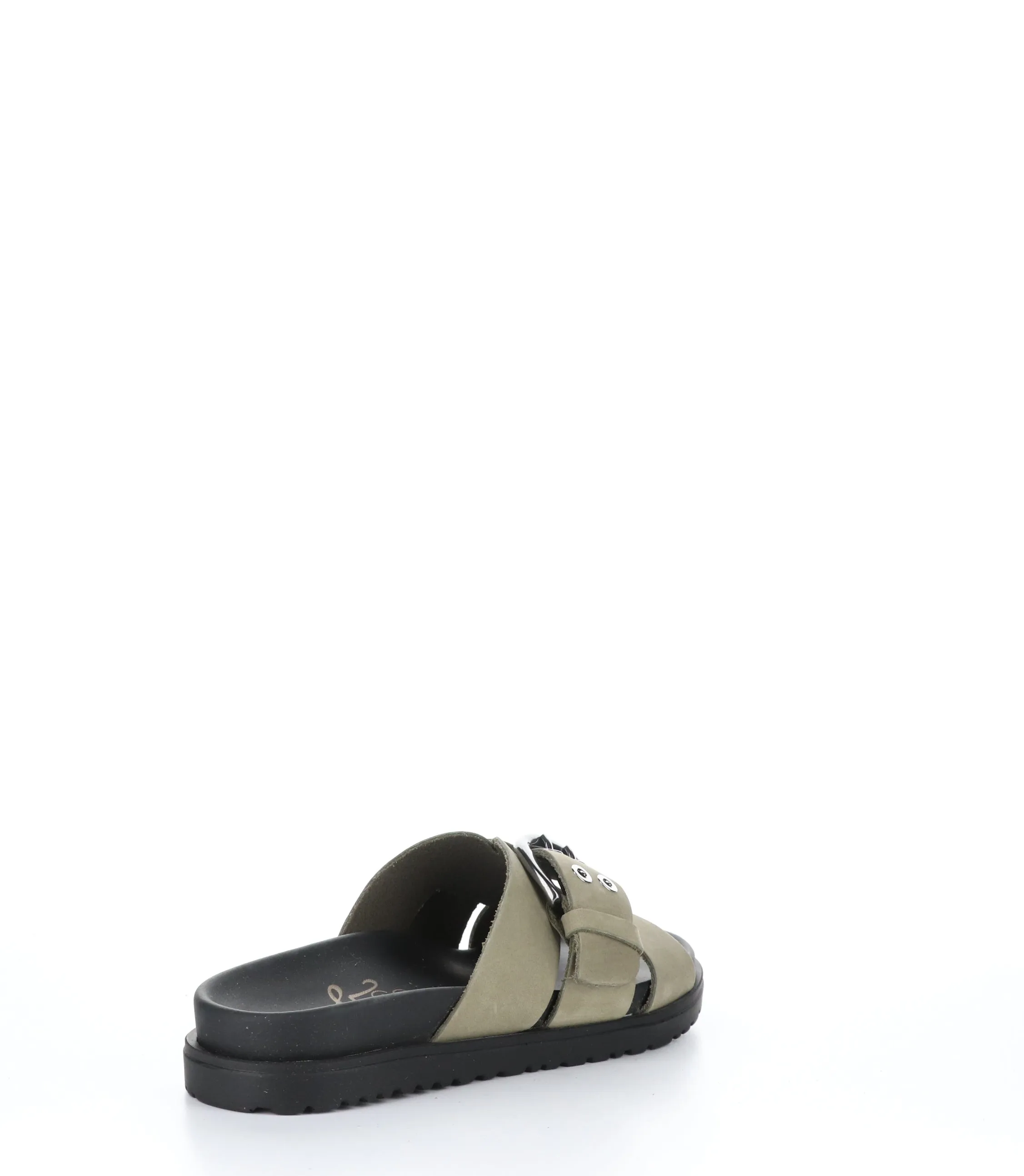 SALERNO FANGO TAUPE Slip-on Slides