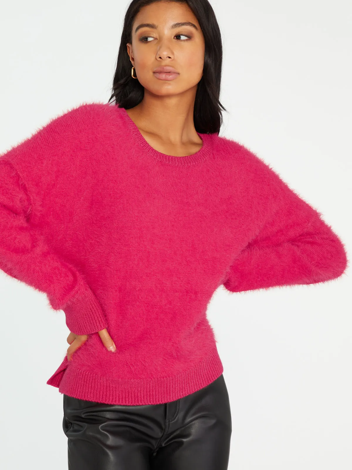 Sanctuary Women's Fluff It Up Sweater - ROCK CANDY