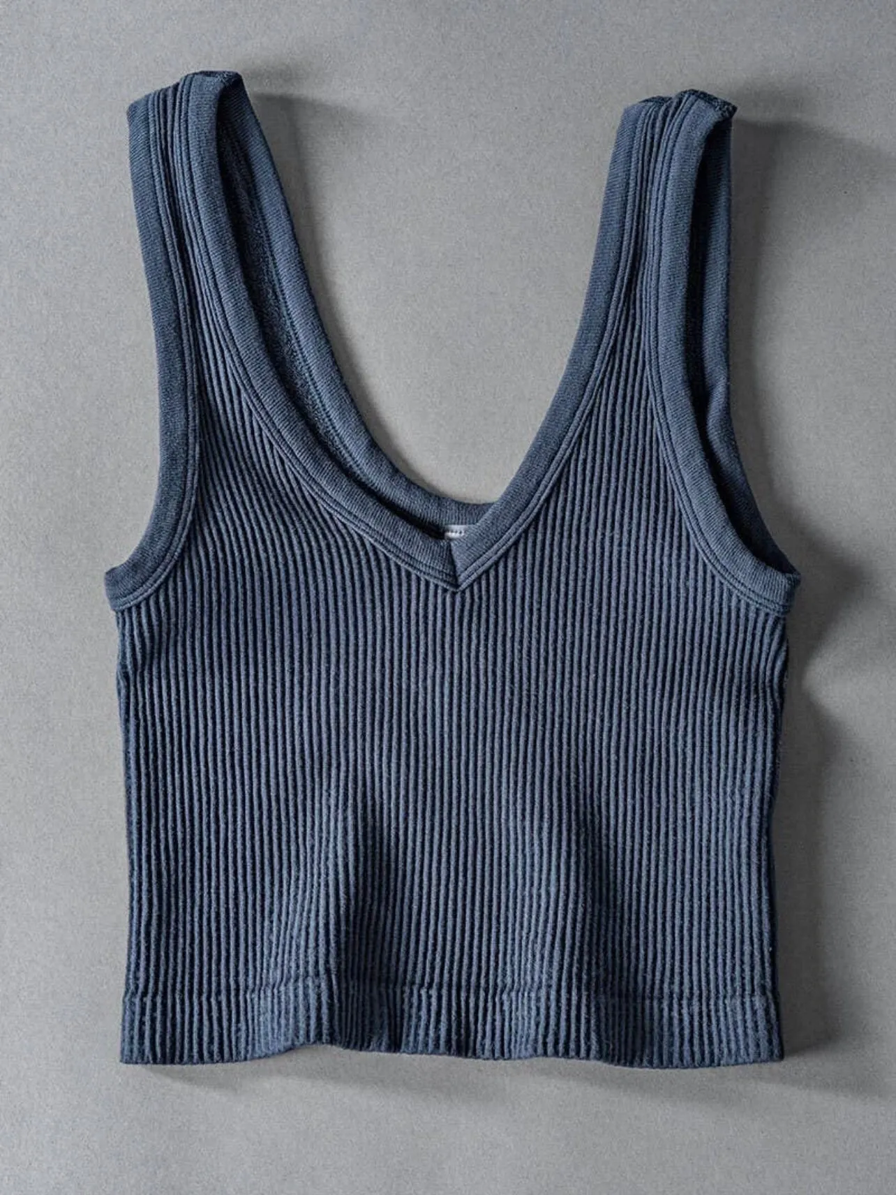 Seamless Crop Tank Top