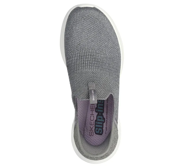 'Skechers' Women's Slip-ins: Ultra Flex 3.0-Smooth Step - Gray