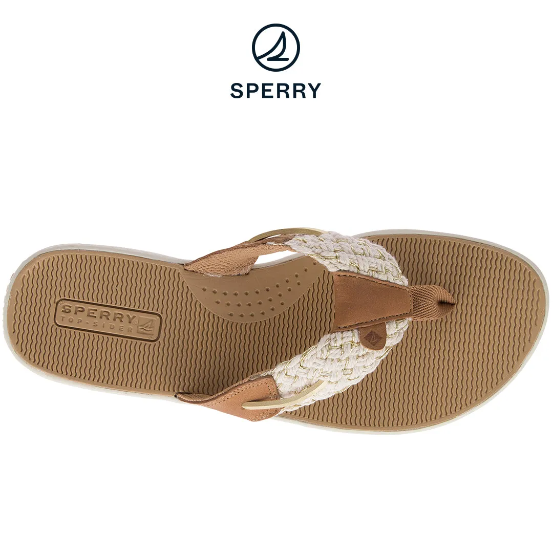 Sperry Women's Parrotfish Thong Sandal - Sahara (STS82816)