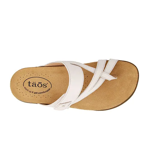 Taos Perfect Thong Sandal (Women) - White