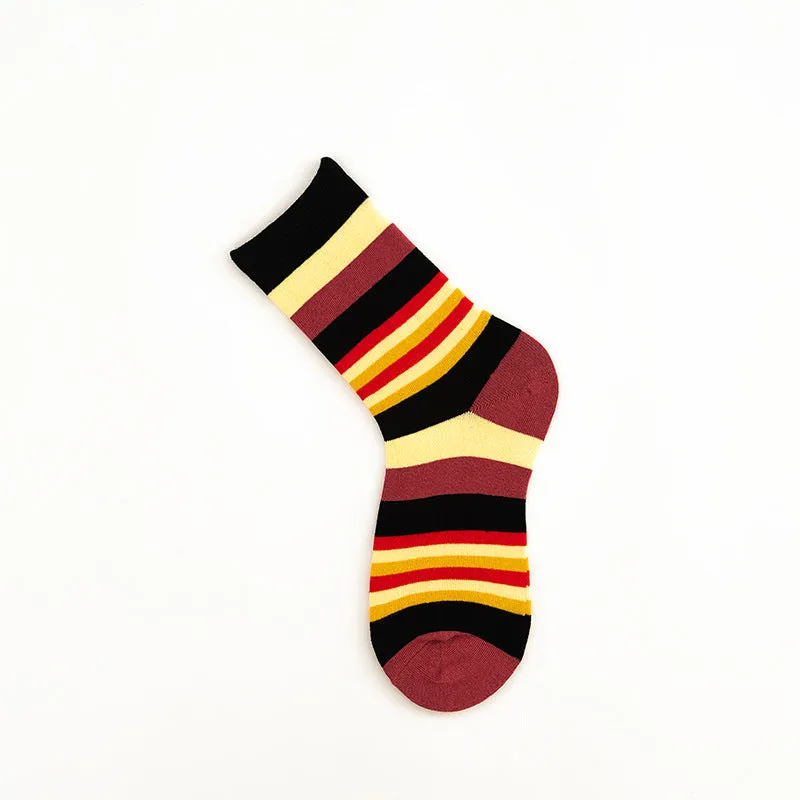 Tube Socks Retro Style Pure Cotton Socks