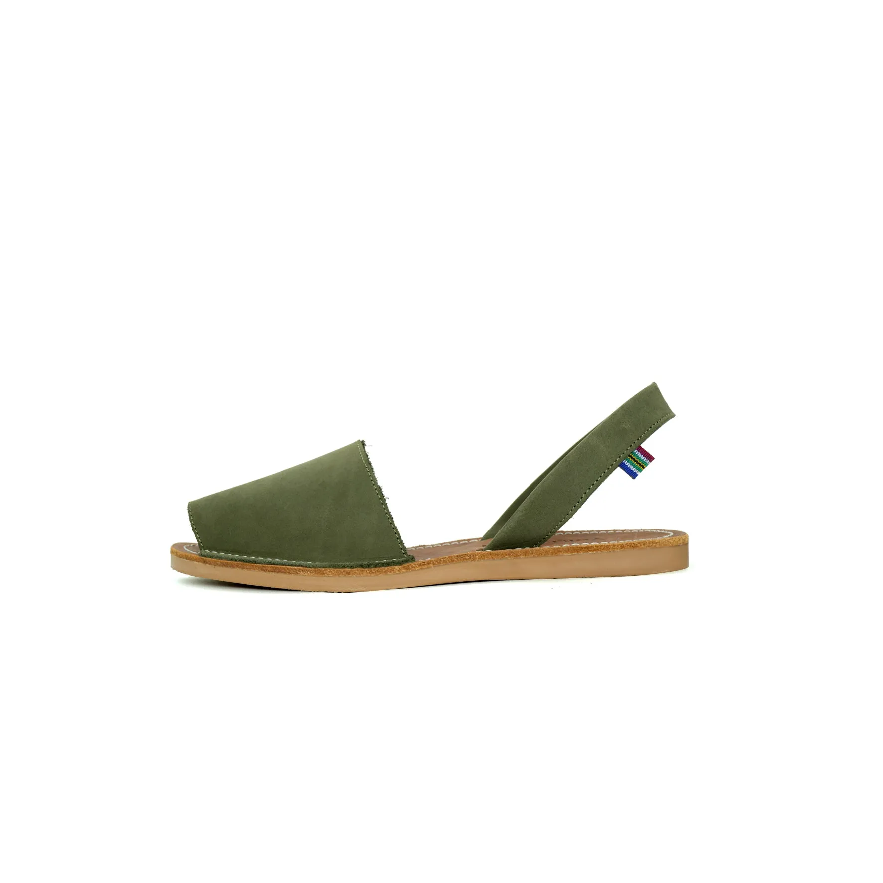 VELDSKOEN NAMAQUALAND ALOE SANDAL (Olive)