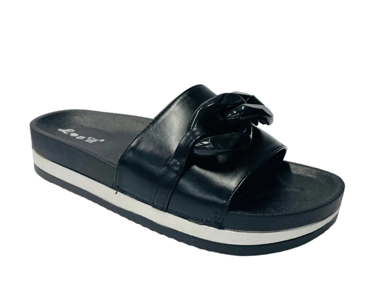 Women's Casual Platform Comfy Slider