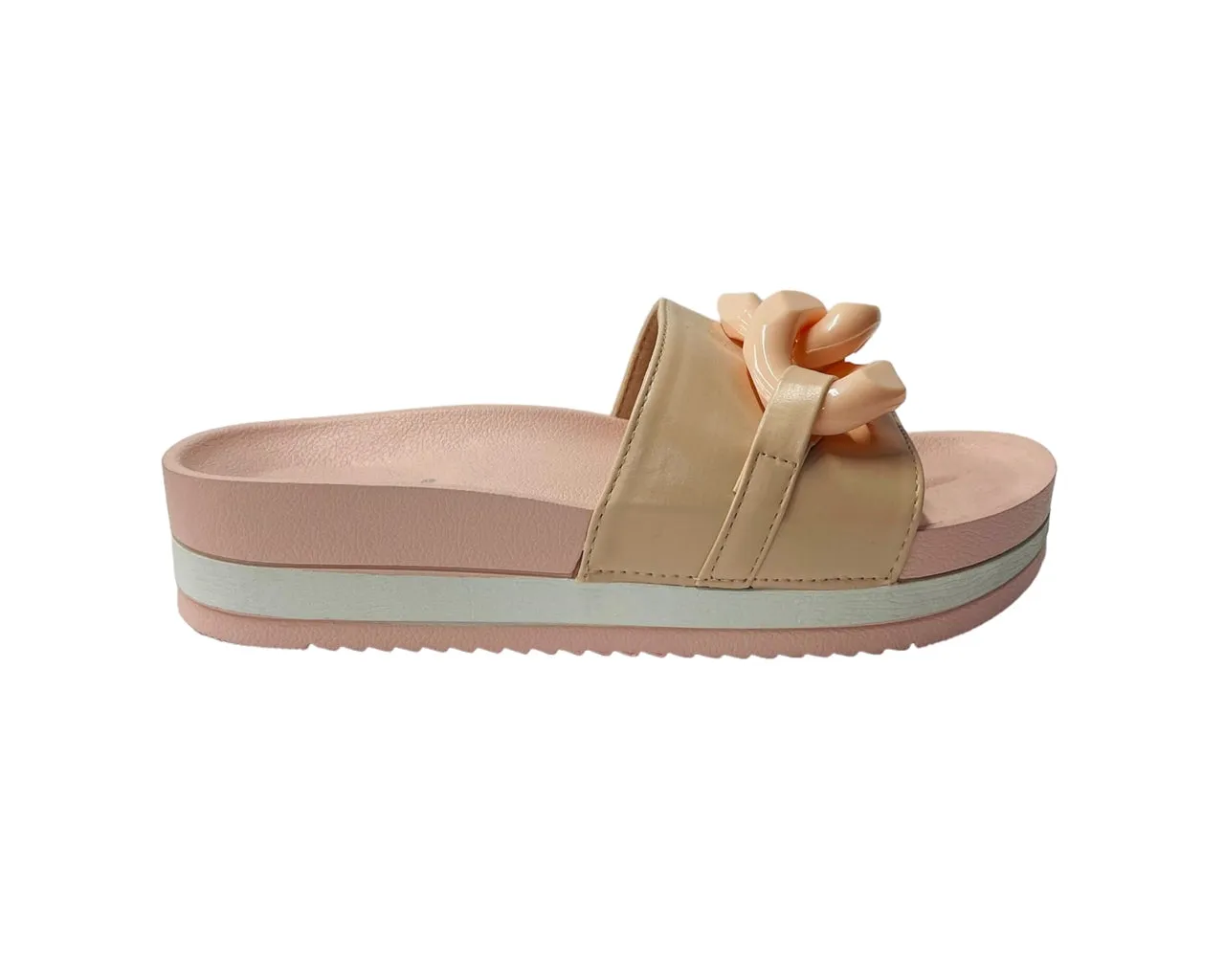 Women's Casual Platform Comfy Slider