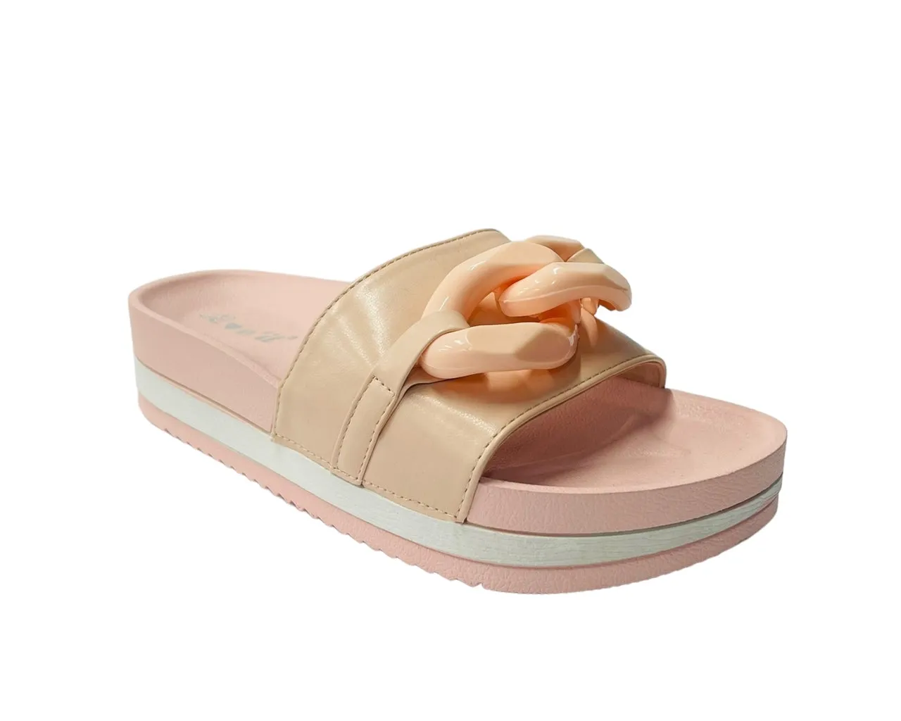 Women's Casual Platform Comfy Slider