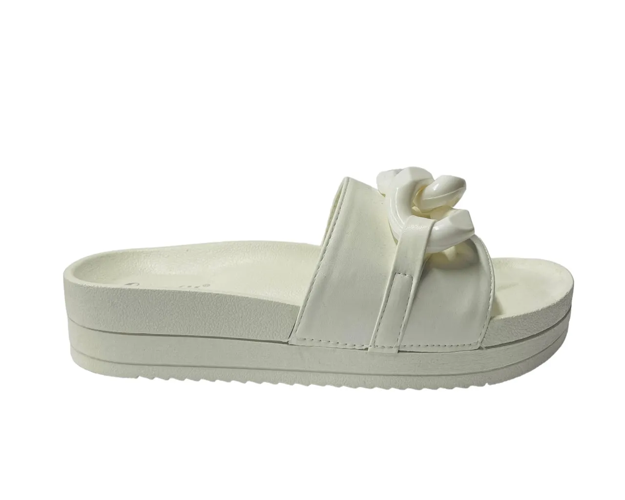 Women's Casual Platform Comfy Slider