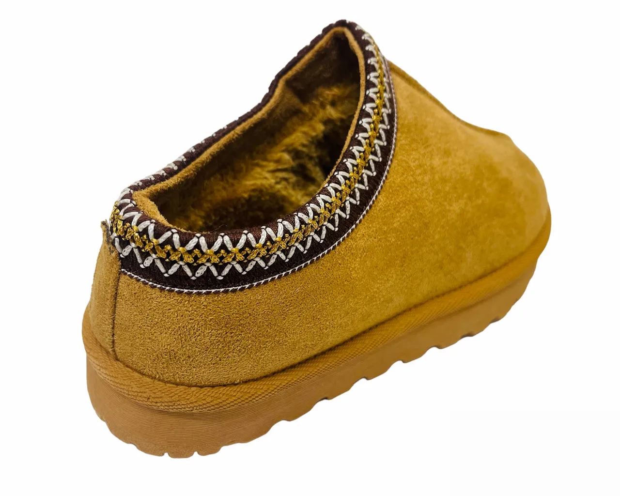 Women's Faux Suede Aztec Flat Sole Shoes