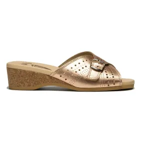 Worishofer Women's 251 Slide Copper Leather