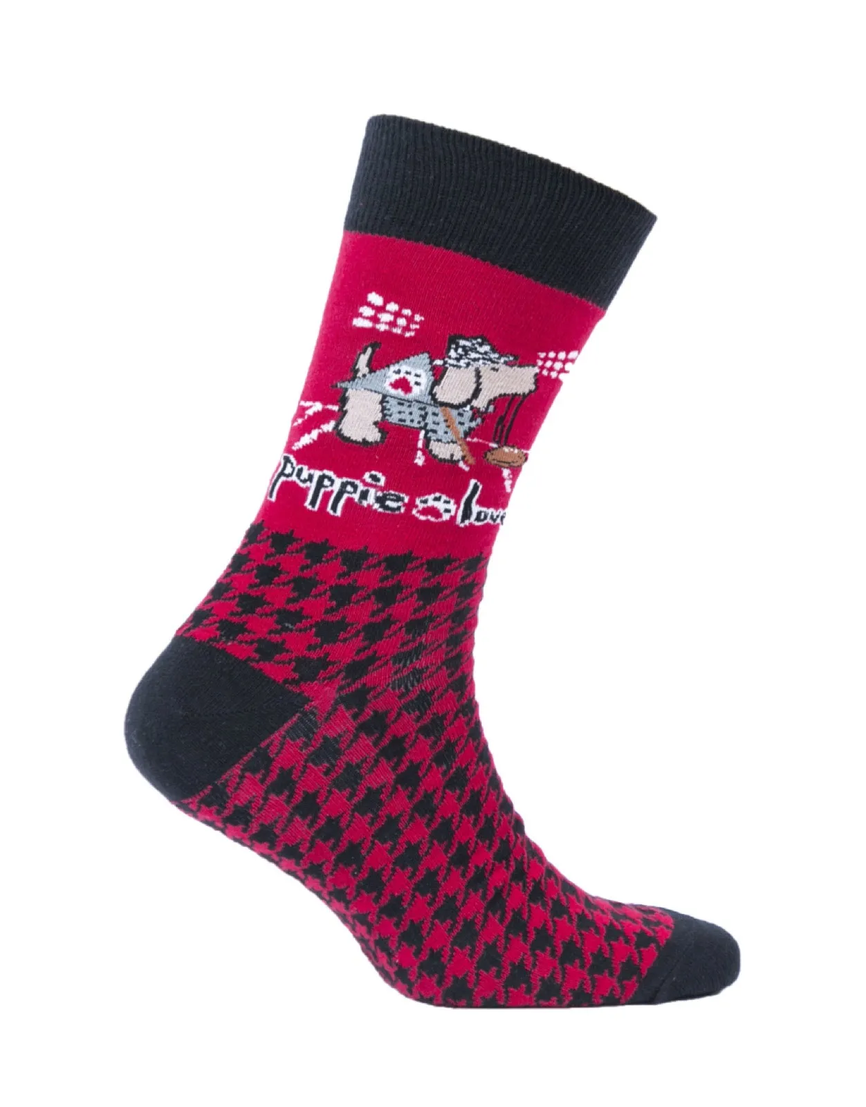 YOUTH CREW SOCK, HOUNDSTOOTH PUP